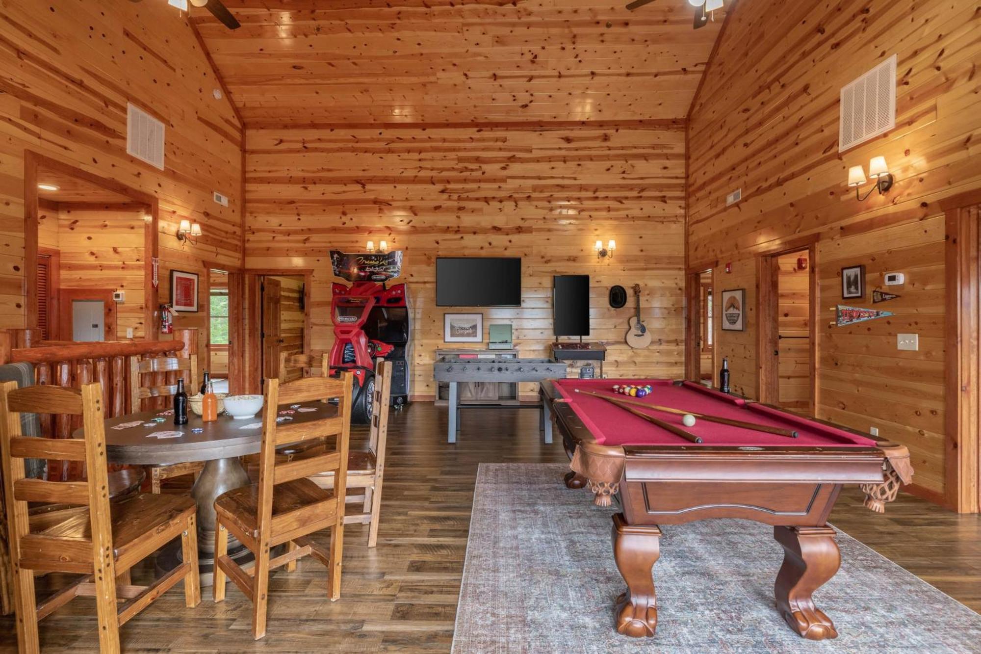 Sugarland By Avantstay Sleeps 28 Home Theatre Two Hot Tubs Indoor Pool Incredible Views Pigeon Forge Eksteriør billede