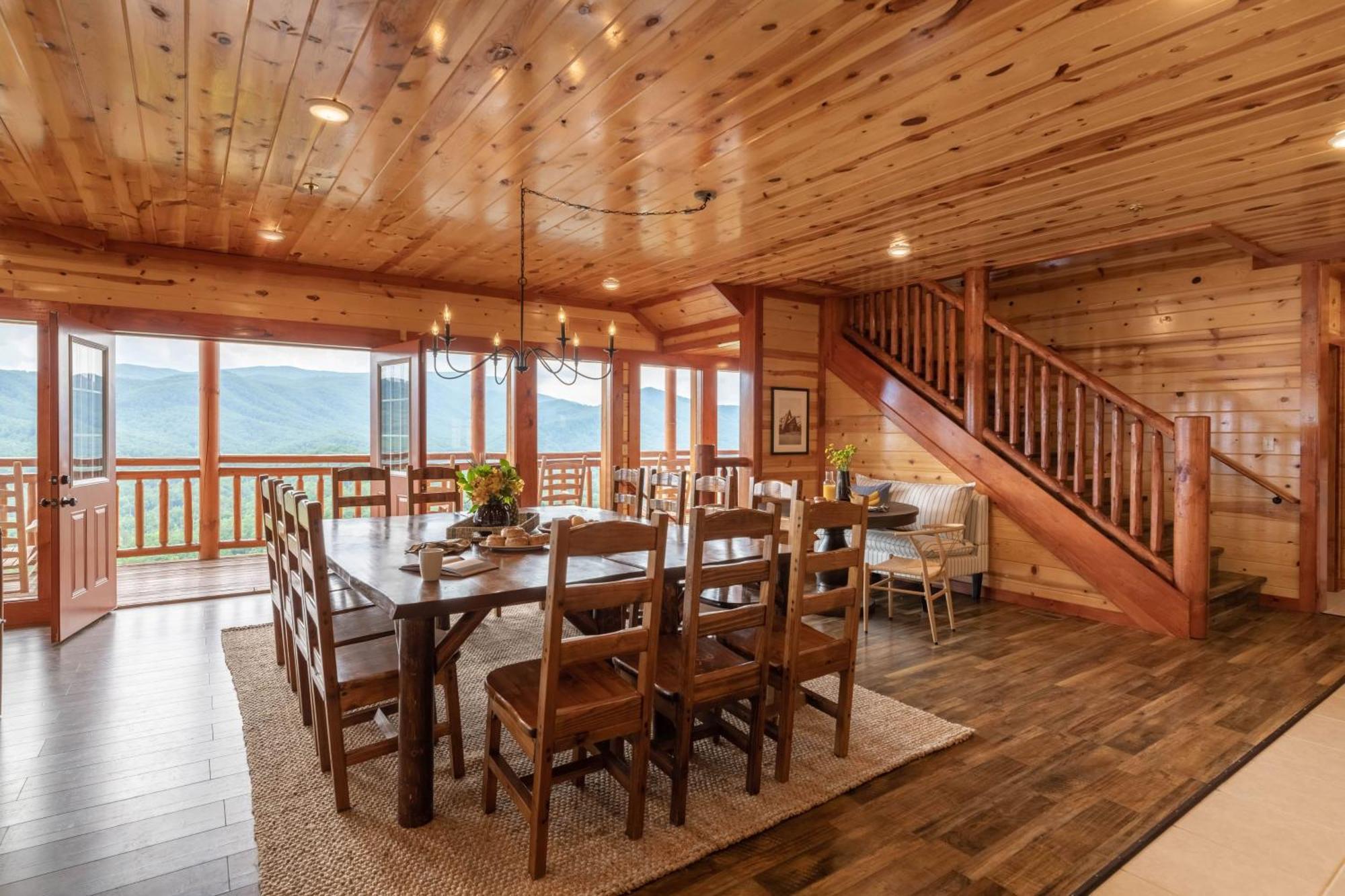 Sugarland By Avantstay Sleeps 28 Home Theatre Two Hot Tubs Indoor Pool Incredible Views Pigeon Forge Eksteriør billede